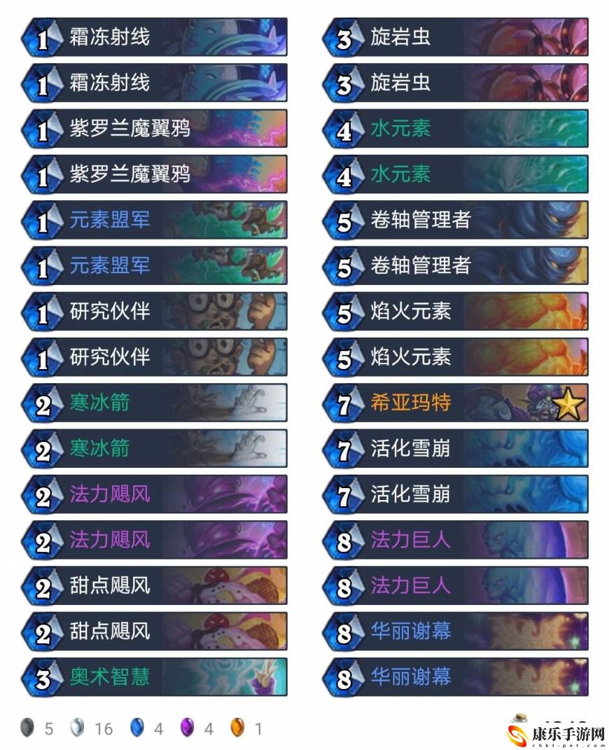 爐石傳說法師卡組2023_法師最強卡組