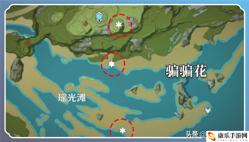 原神胡桃突破材料一覽_霓裳花采集路線圖