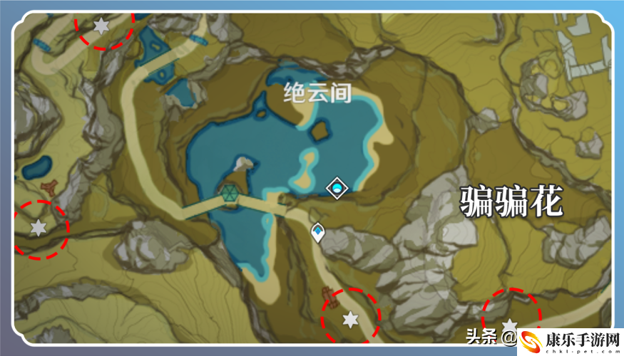 原神胡桃突破材料一覽_霓裳花采集路線圖