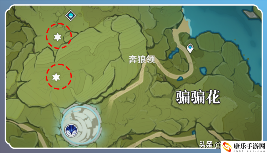 原神胡桃突破材料一覽_霓裳花采集路線圖