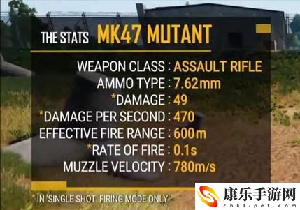 mk47突擊步槍厲害嗎？mk47步槍真實射速