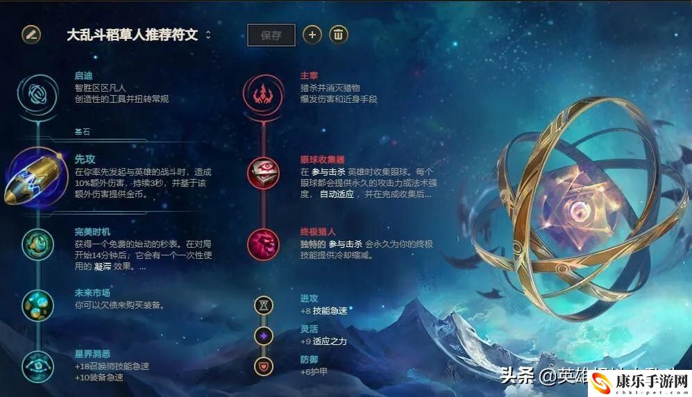 lol稻草人出裝最新_稻草人天賦