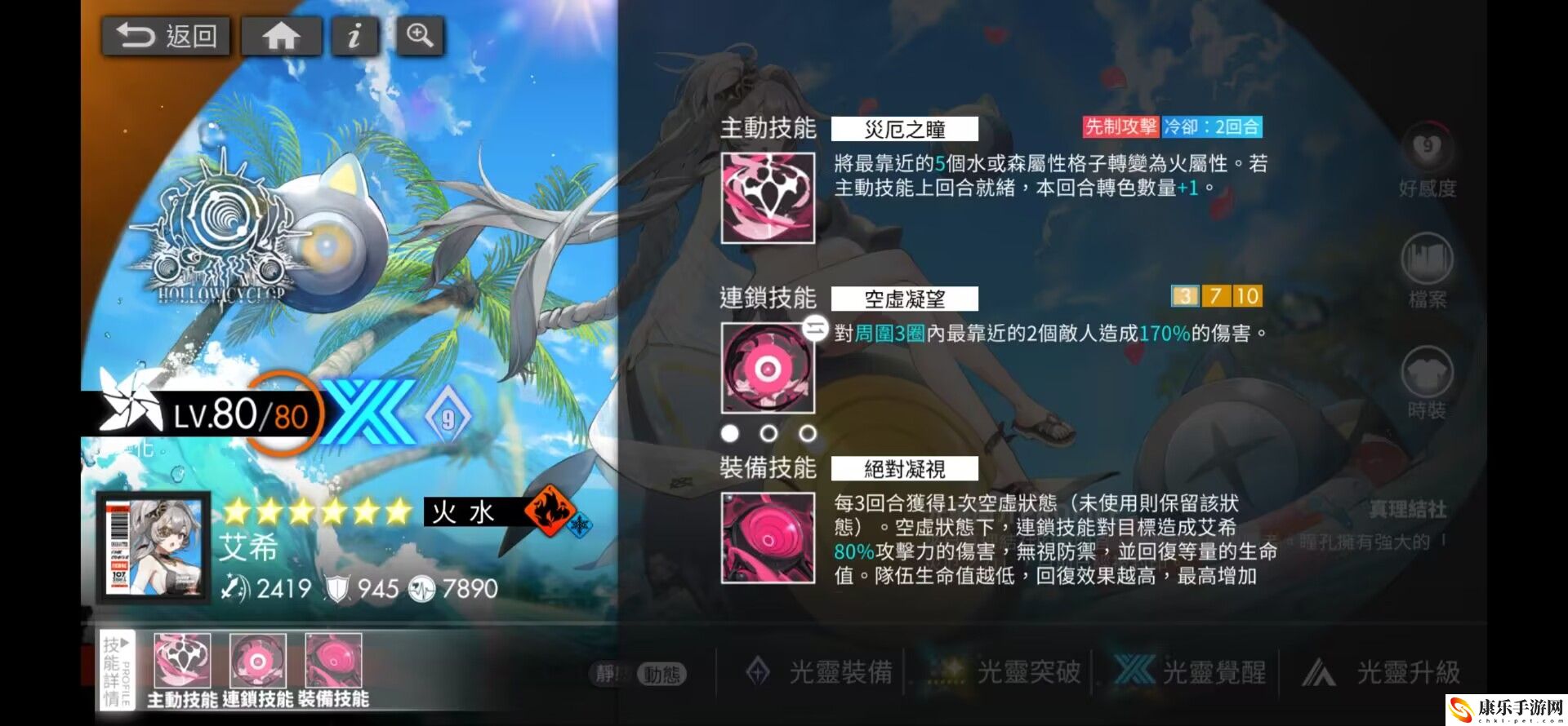 白夜極光空虛之瞳艾希技能詳解
