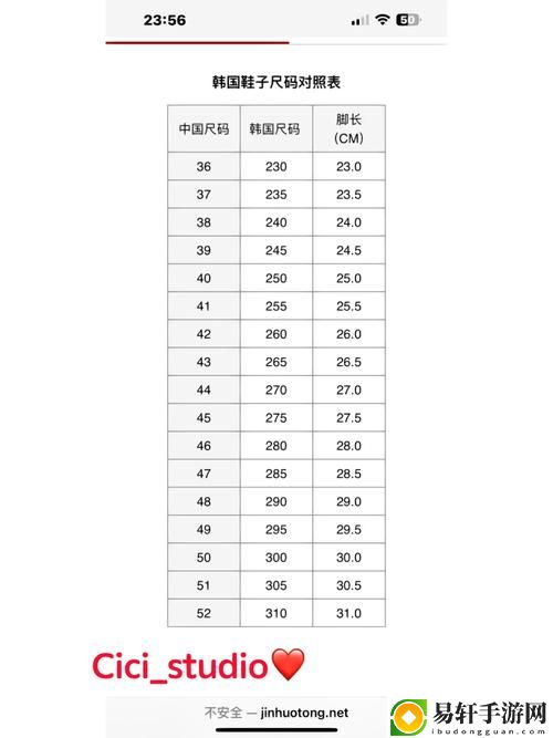 亞洲尺碼和歐洲尺碼專線