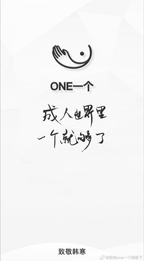one一個(gè)成年版致敬韓寒