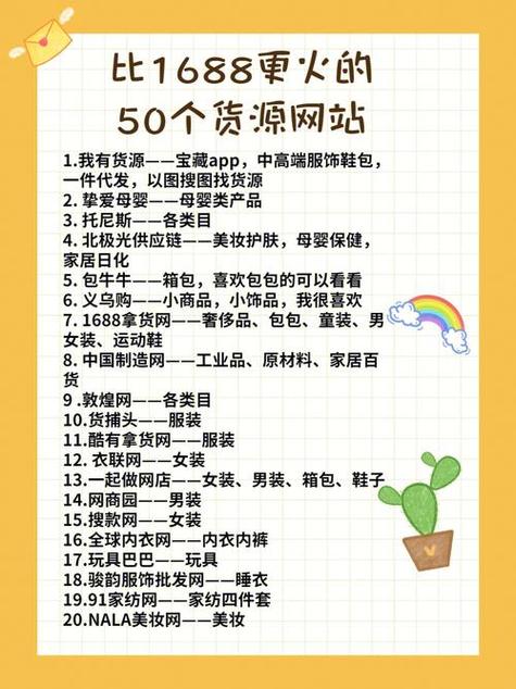 十大免費貨源網站免費版本