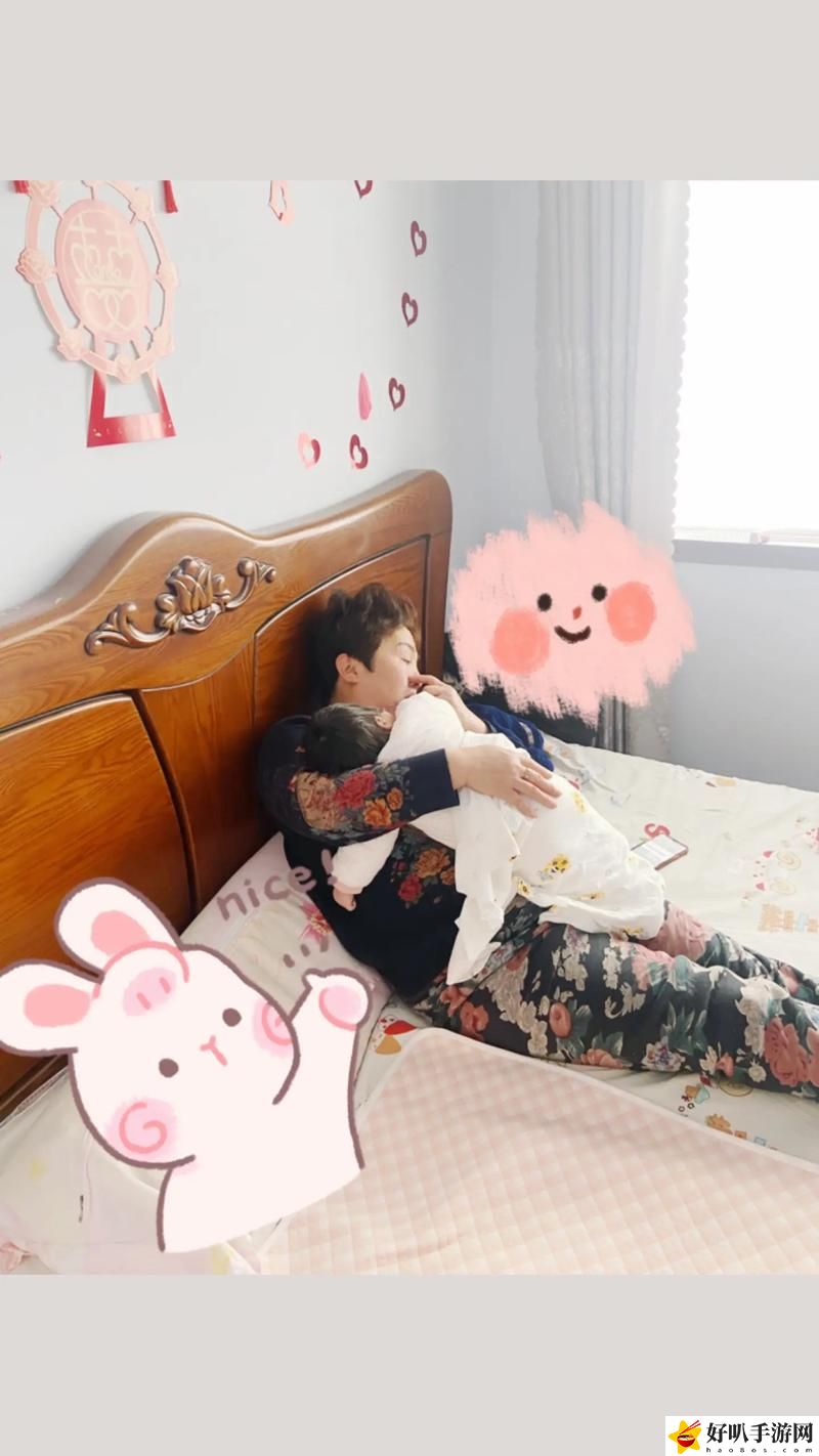 **抱著媽媽到了臥室