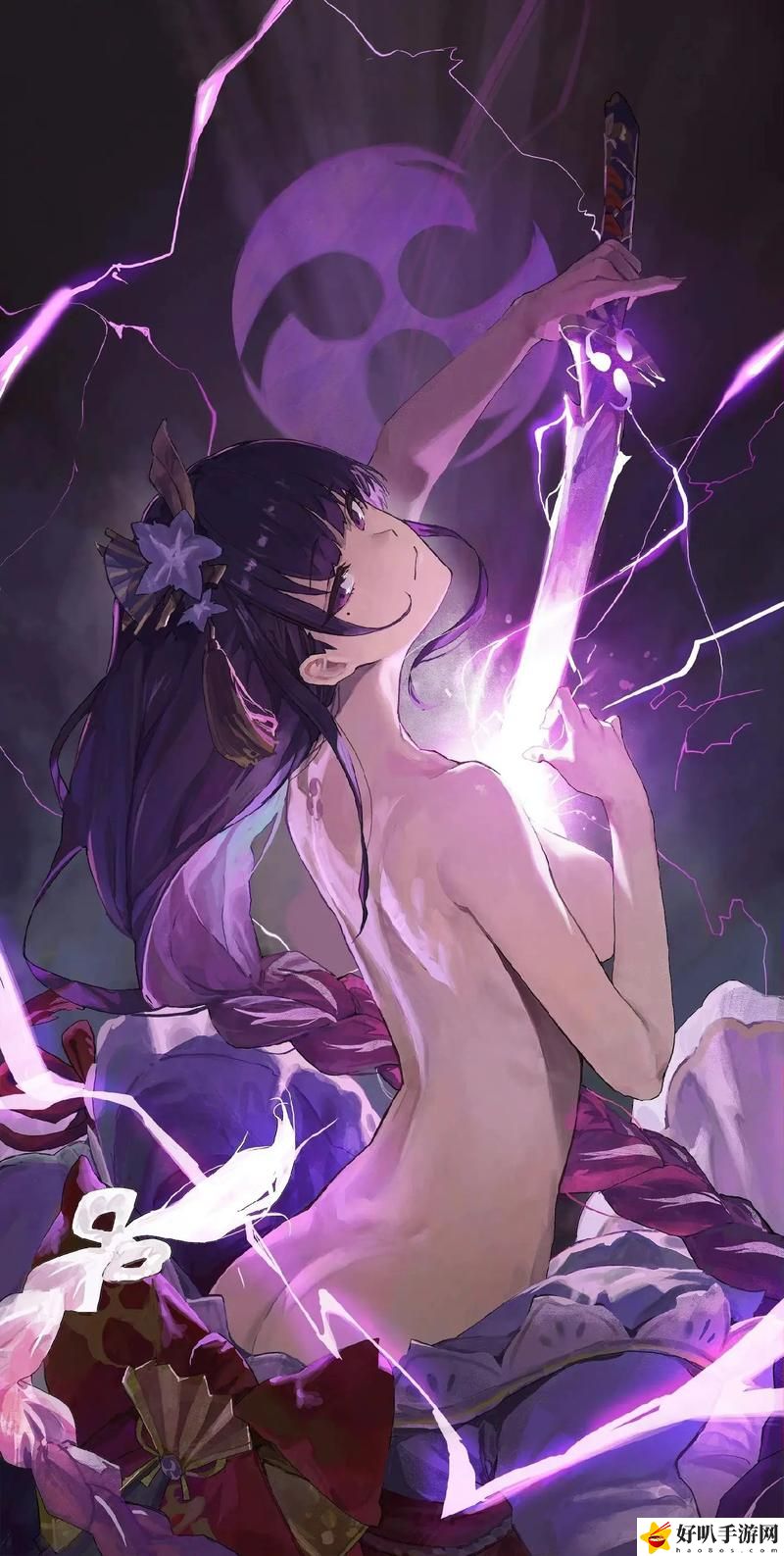 雷電將軍被乳液狂飆